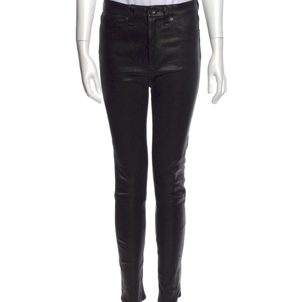 Rag bone genuine leather pants size 29